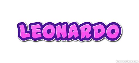 Leonardo Logo | Free Name Design Tool from Flaming Text