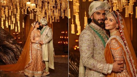 Manish Malhotra shares Ranveer Singh and Alia Bhatt’s pictures from RRKPK’s wedding song Kudmayi