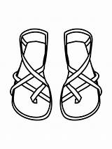 Neat Women’s Sandals coloring Page  Download Print Or Color Online sketch template