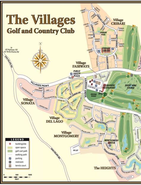 The Villages Map Of Neighborhoods