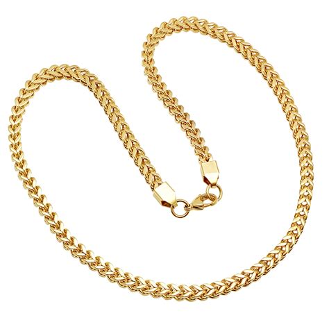 18K Gold Plated Box Chain Necklace - HMY Jewelry - Touch of Modern