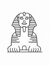 Sphinx Drawing sketch template