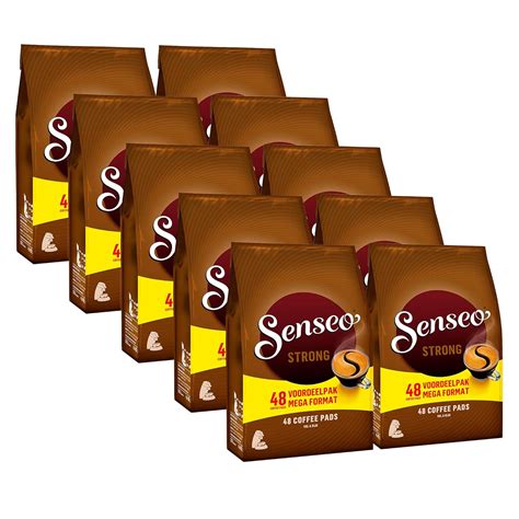 Amazon.com : Senseo Strong Dark Roast Coffee Pods, 48 Count (Pack of 10 ...