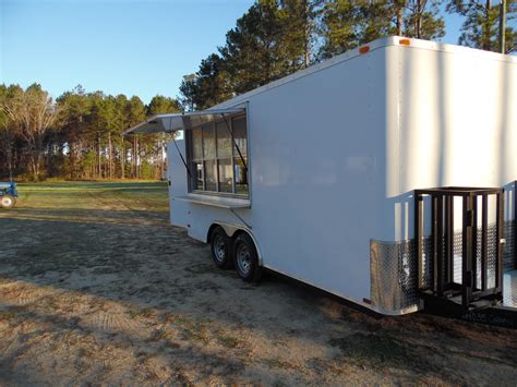 8.5 X 16 Enclosed Concession Trailer - 749 - American Trailer Pros ...