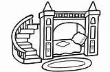 Bunk Bed Coloring Pages sketch template