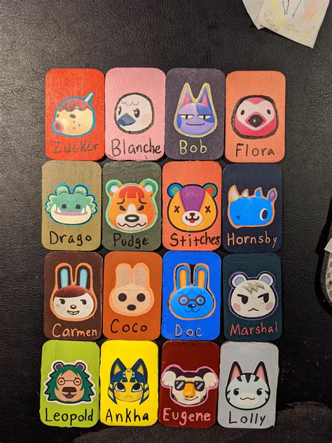 Custom amiibo "cards", wooden tiles with an NFC sticker on the back. : r/Amiibomb