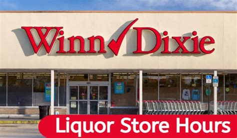 Winn Dixie Liquor Store Hours With Open Close Timings