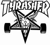 Thrasher Coloring Pages  Nation sketch template
