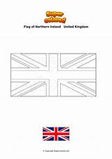 Flag Irish Coloring Pages Color Colouring Printable Colour Drawing  sketch template