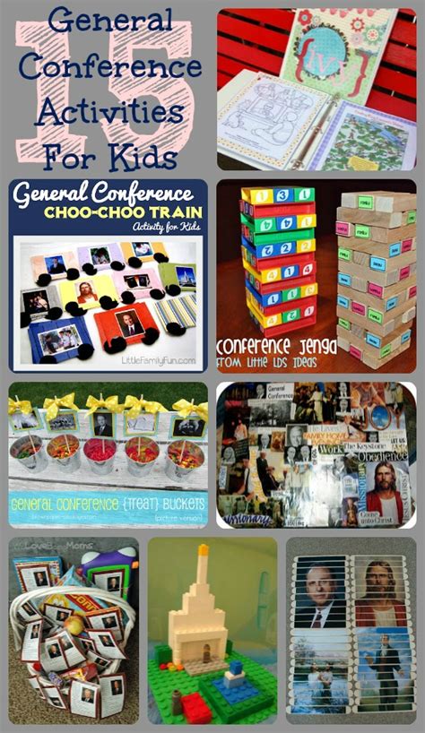 15 LDS General Conference Activities for Kids