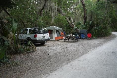 Little Talbot Island State Park - Campsite #7 - Picture of Little Talbot Island State Park ...