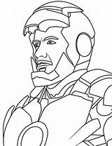 Iron Man Free Coloring Pages sketch template