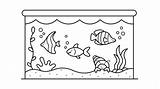 Animals In Aquarium coloring Page  Download Print Or Color Online For sketch template