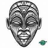 40 African Tribal Mask Coloring Pages For All Ages sketch template