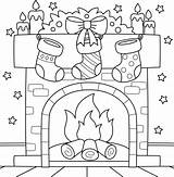 Chimney Coloring Page sketch template