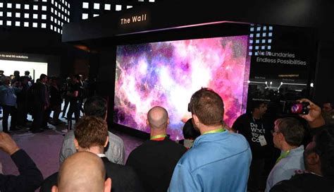 Samsung unveils a massive 219-inch TV called ‘The Wall’ | Tech News ...