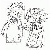 Puppet Coloring Pages  Free Printable For Kids sketch template