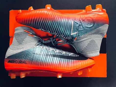 Nike Mercurial Superfly V CR7 Chapter 4 FG - Cool Grey / Orange ...