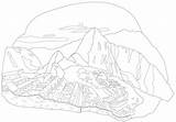 Machu Picchu coloring Page  ColouringPages sketch template