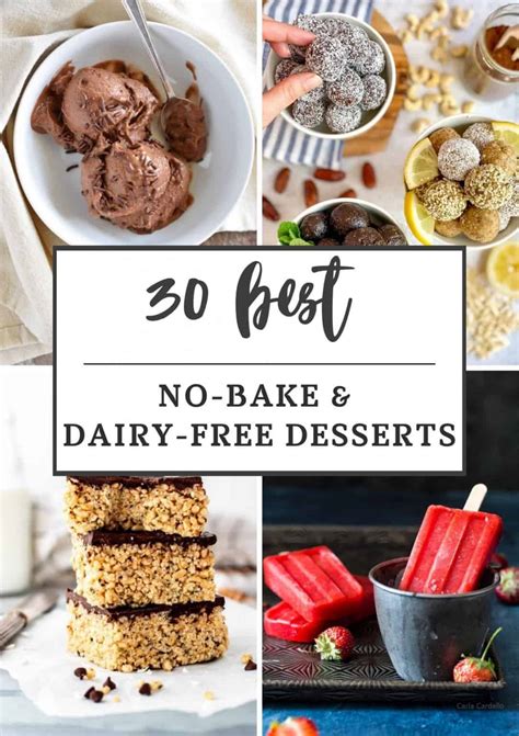 30 Best No-Bake Dairy-Free Desserts - Watch Learn Eat