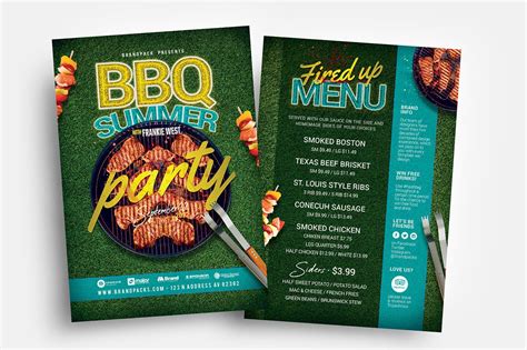 Cookout Flyer Template