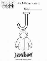 Letter J Coloring Sheets For Preschool sketch template