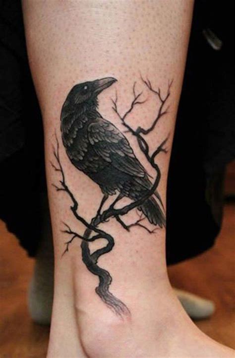 60+ Mysterious Raven Tattoos | Cuded | Raven tattoo, Tattoos, Elbow tattoos