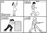 Action Verbs  Ezpzlearncom sketch template