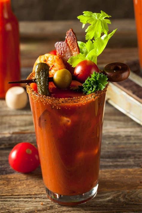 Spicy Bloody Mary Cocktail - A Food Lover's Kitchen