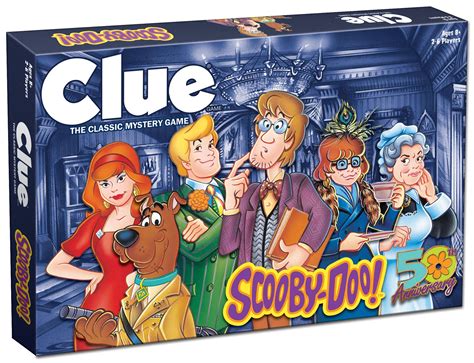 Buy CLUE: Scooby Doo! Board Game | Official Scooby-Doo! Merchandise Based on The Popular Scooby ...