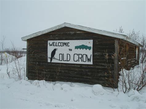 Welcome to Old Crow, Yukon | Like the capital city of Alaska… | Flickr