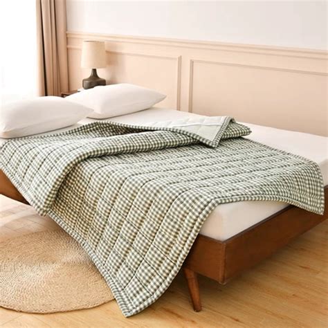 Nature Cotton Mattress Toppers Light Soft Foldable Washable Anti-Slip Fashion – Deebed