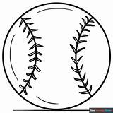 Baseball Coloring Page  Easy Drawing Guides sketch template