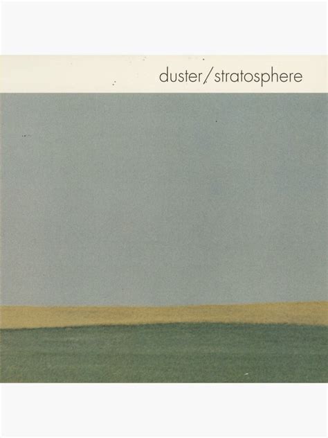 "duster / stratosphere album cover" Sticker for Sale by josephine83 ...