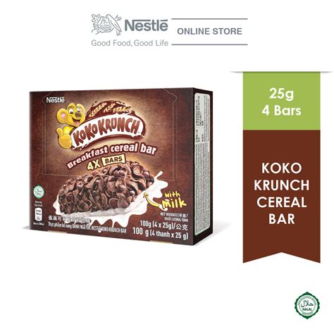 NESTLÉ KOKO KRUNCH Chocolate Cereal Bar Multipack 4x25g | New PGMall