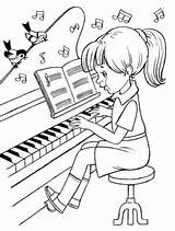 Kolorowanki Pianino Do Druku  KolorowankidodrukuCom sketch template