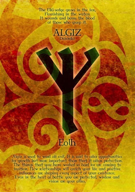 Nordic Wiccan: Algiz Rune