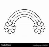 Coloring Pages Of The Rainbow sketch template