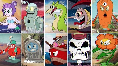 Cuphead Bosses In Order