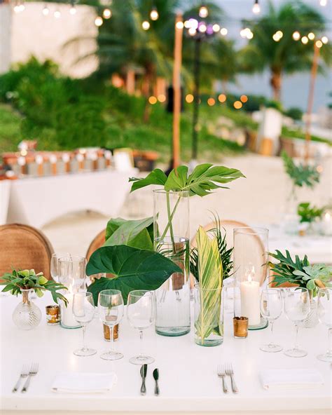 25 Jewel-Toned Wedding Centerpieces Sure to Wow Your Guests | Wedding floral centerpieces, Beach ...