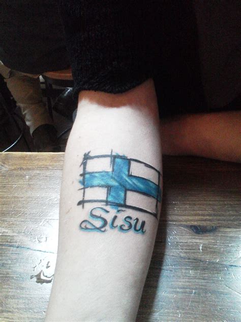 Pin by Sara Henry on Tattoos | Finnish tattoo, Tattoos, Flag tattoo