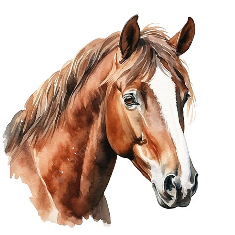 Watercolor Horse Clip Art, Watercolor, Hand Drawn, Clip Art PNG Transparent Image and Clipart ...