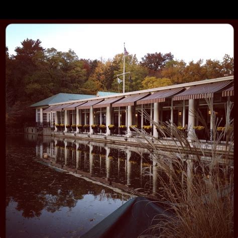 Outside of the Central Park Boathouse | House boat, House styles ...