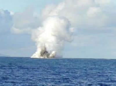 Kavachi Submarine Volcano Erupts (KSLOF)Living Oceans Foundation