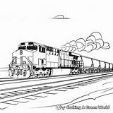 Freight Train Coloring Pages  Free & Printable sketch template