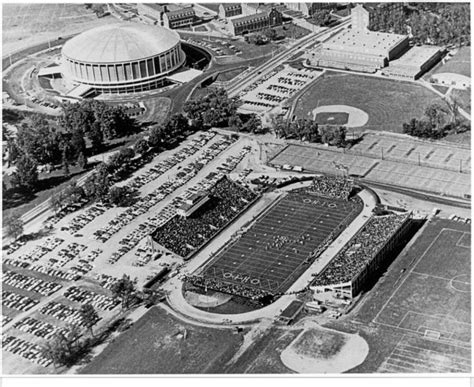 (Don) PEDEN STADIUM, 1968. #BleedGreen #OHIO #ohiobobcats #ohiouniversity #ohiofootball # ...