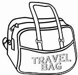 Travel Bag Coloring Page Cool Coloring Pages  sketch template