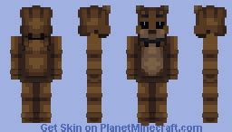 Five Nights at Freddy's: Freddy Suit Minecraft Skin