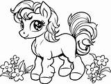 Pony Coloring Pages sketch template