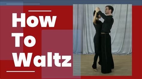 How to Waltz dance for beginners - The Progressive basic step - YouTube